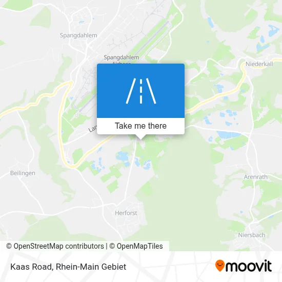 Kaasweg map