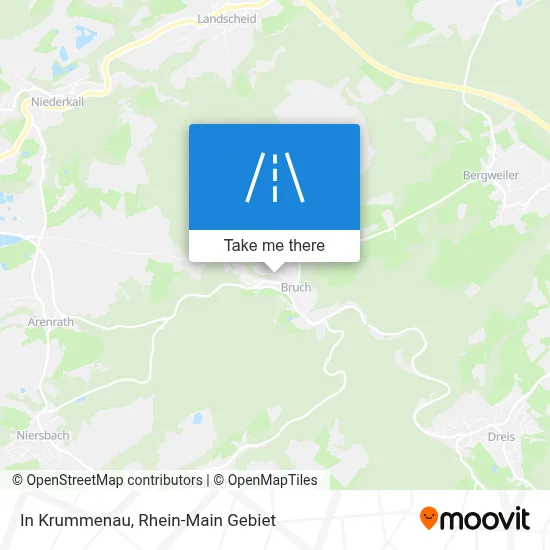 In Krummenau map