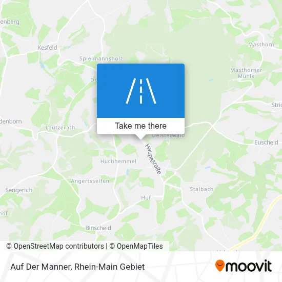 Auf Der Manner map