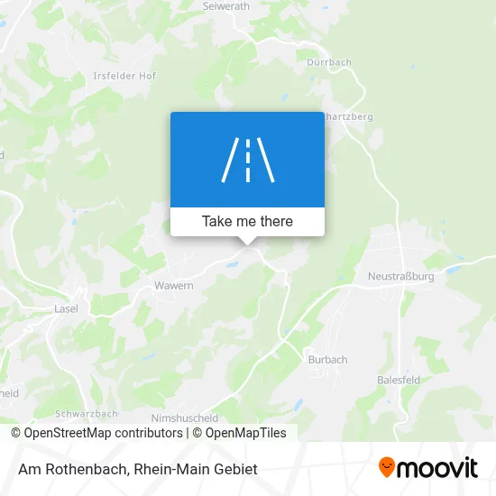 Am Rothenbach map