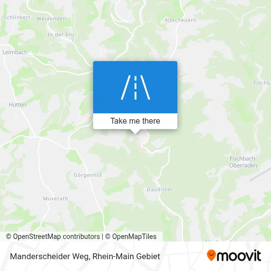 Manderscheider Weg map
