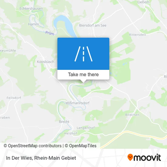 In Der Wies map