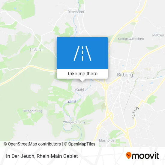 In Der Jeuch map