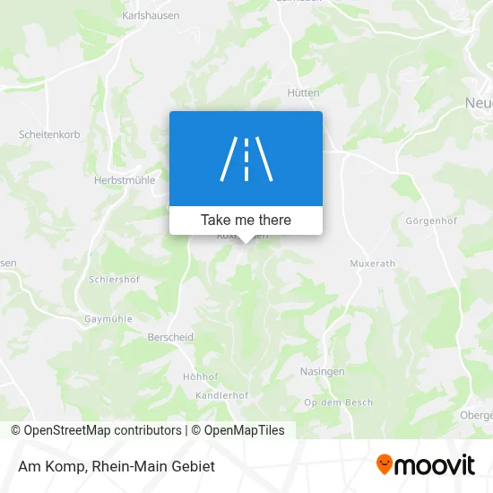 Am Komp map