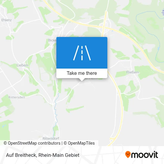 Auf Breitheck map