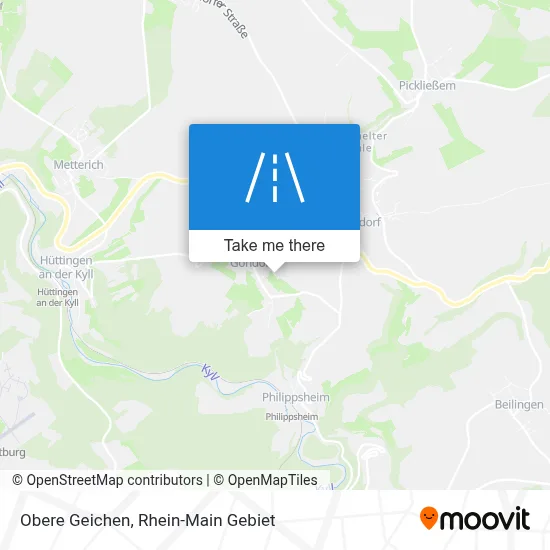 Obere Geichen map