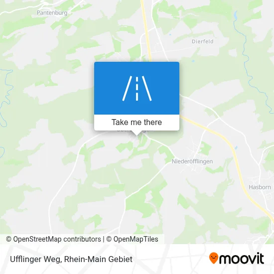 Ufflinger Weg map