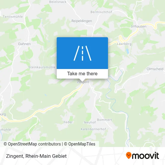 Zingent map