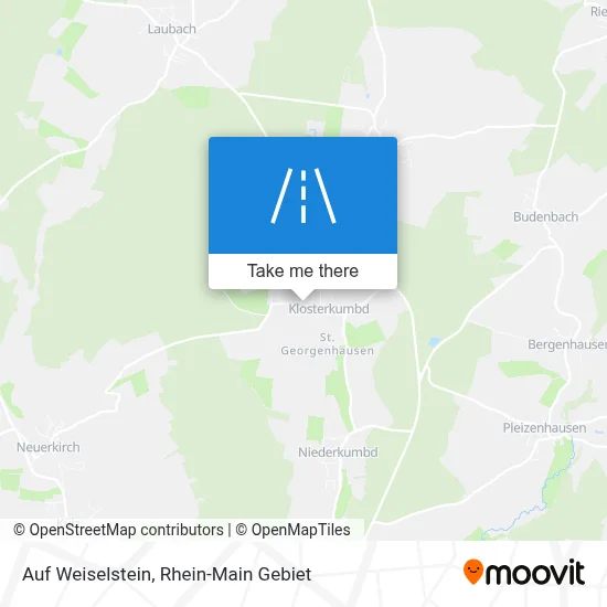 Auf Weiselstein map
