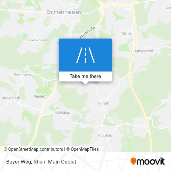 Bayer Weg map
