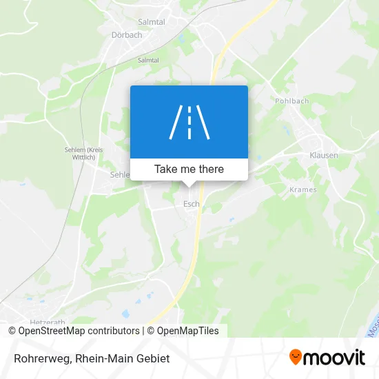 Rohrerweg map