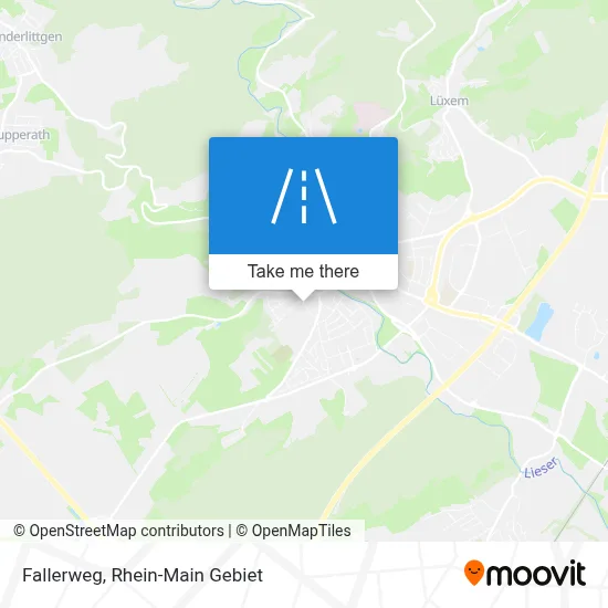Fallerweg map