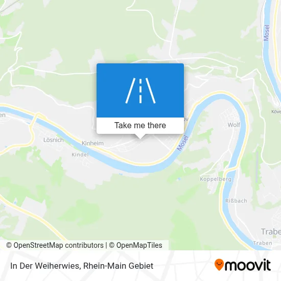 In Der Weiherwies map