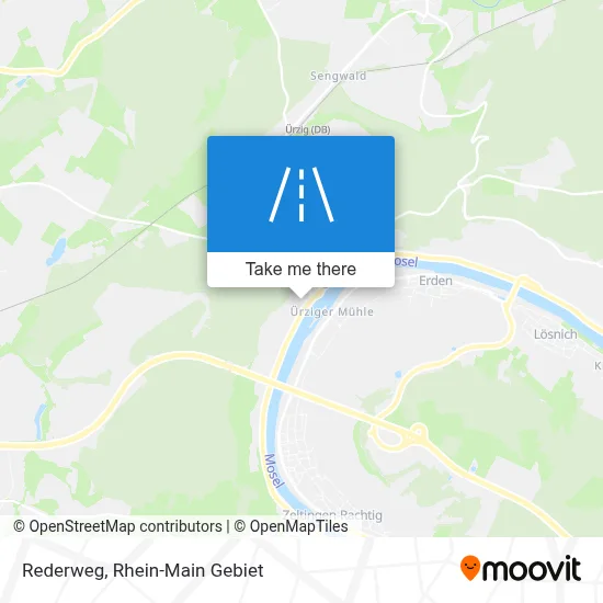 Rederweg map