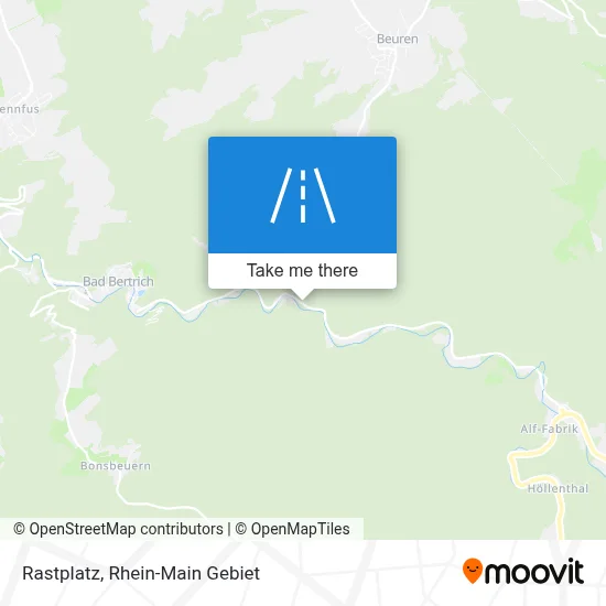 Rastplatz map