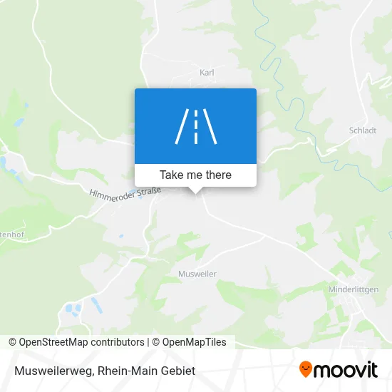 Musweilerweg map