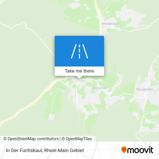 In Der Fuchskaul map