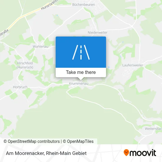 Am Moorenacker map