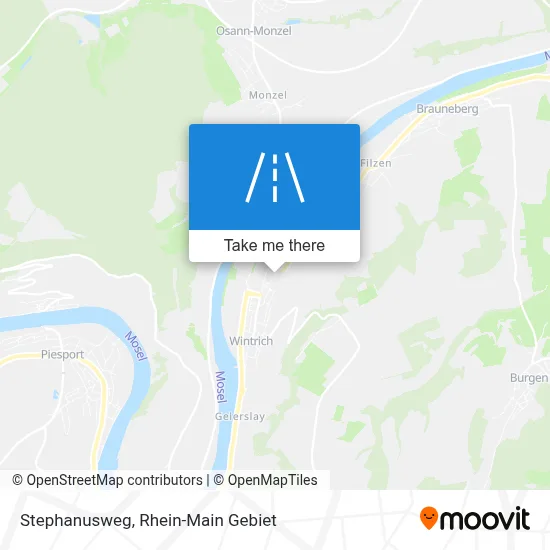 Stephanusweg map