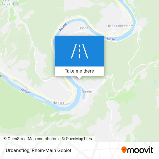 Urbanstieg map