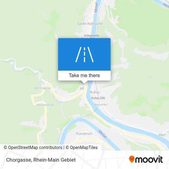 Chorgasse map