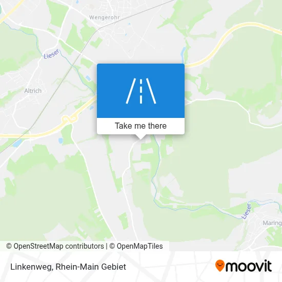 Linkenweg map