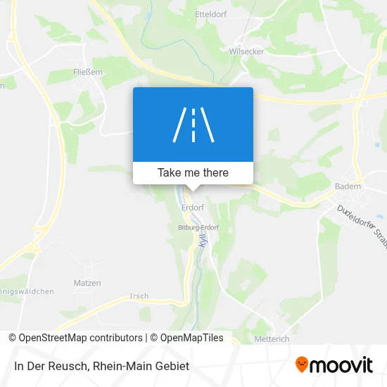 In Der Reusch map