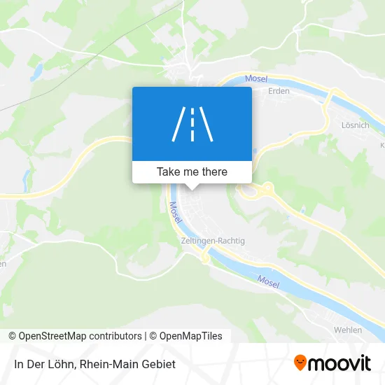 In Der Löhn map