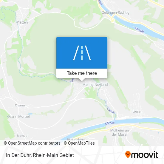In Der Duhr map