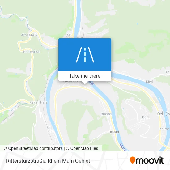 Rittersturzstraße map