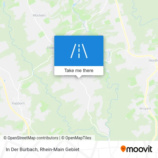 In Der Burbach map