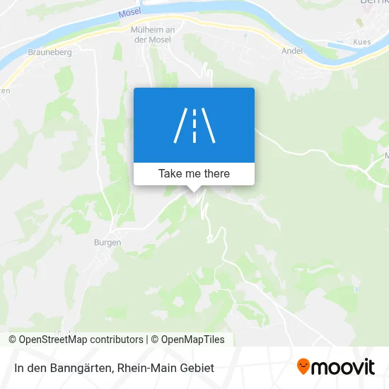 In den Banngärten map