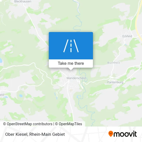 Ober Kiesel map