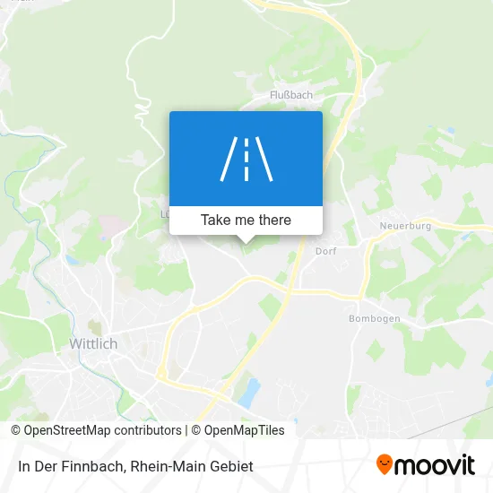 In Der Finnbach map