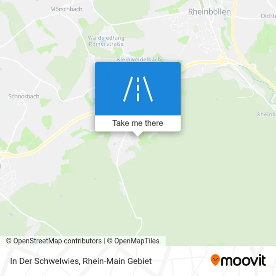 In Der Schwelwies map