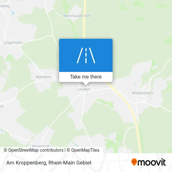 Am Kroppenberg map