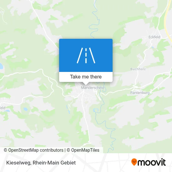 Kieselweg map