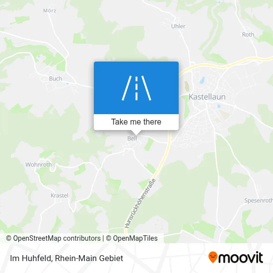 Im Huhfeld map