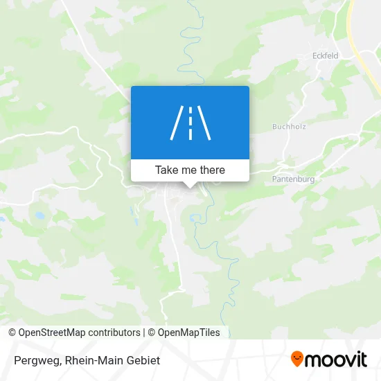 Pergweg map