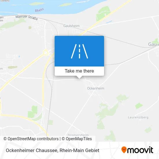 Ockenheimer Chaussee map
