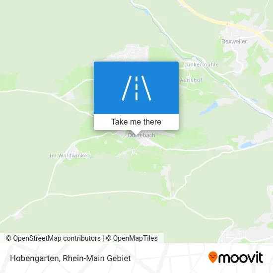 Hobengarten map