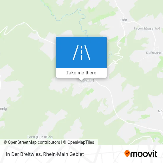 In Der Breitwies map