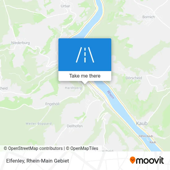Elfenley map