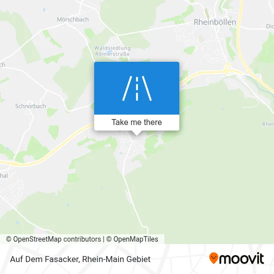 Auf Dem Fasacker map