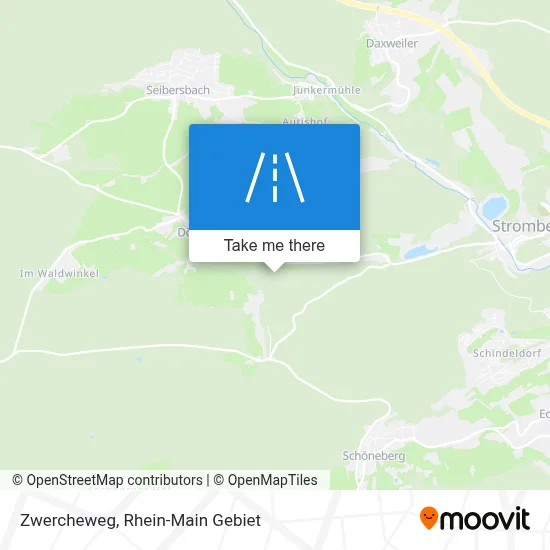 Zwercheweg map