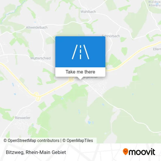 Bitzweg map