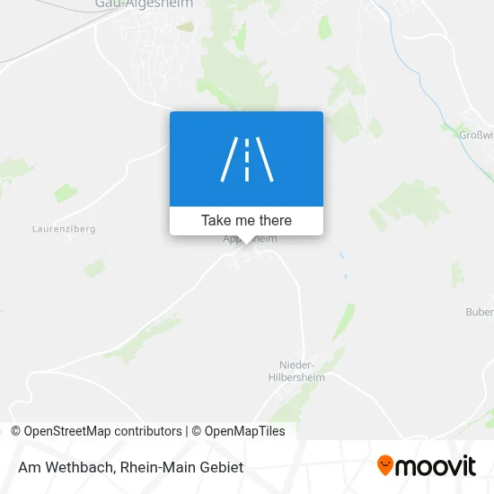 Am Wethbach map