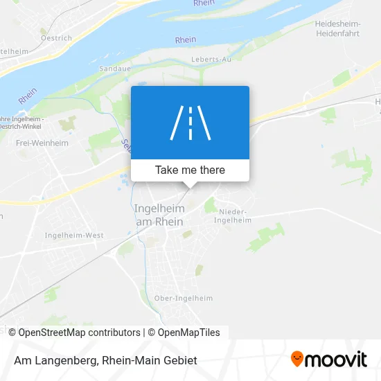Am Langenberg map
