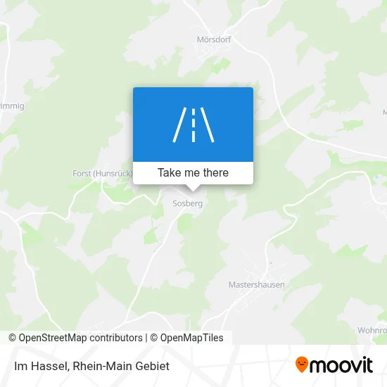Im Hassel map