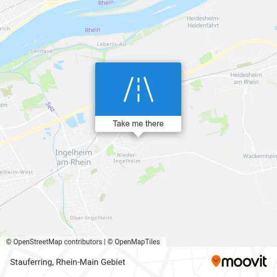 Stauferring map